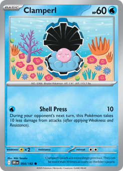 Clamperl 054/244 Reverse NM (ITA)