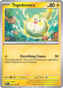 Togedemaru 054/175 NM (ITA)