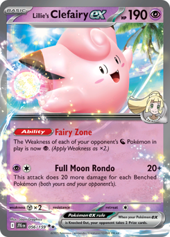 Clefairy-ex di Lylia 056/190 NM (ITA)