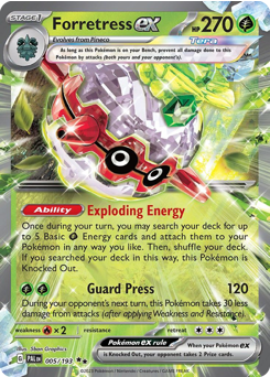 Forretress ex 005/279