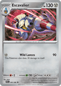 Escavalier 060/172 Poké Ball NM (ITA)