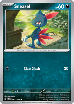 Sneasel 061/180 Poké Ball NM (ITA)