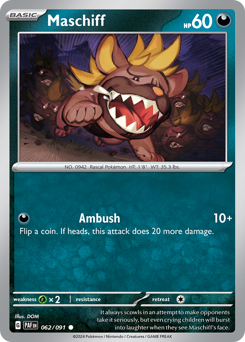 Maschiff 062/245 NM (ITA)