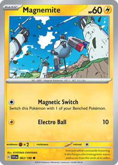 Magnemite 063/198 NM (ITA)