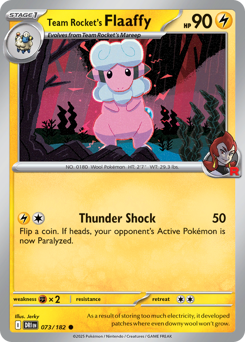 Flaaffy del Team Rocket 073/244 NM (ITA)