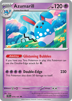 Azumarill 074/252 Reverse NM (ITA)