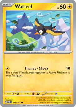 Wattrel 075/226 Reverse NM (ITA)