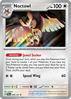 Noctowl 078/180 Master Ball NM (ITA)