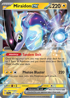Miraidon-ex 081/198 Reverse NM (ITA)