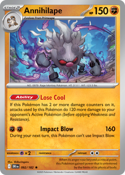 Annihilape 092/244 Reverse NM (ITA)