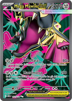 Mega Mawile-ex 162/188 NM (ITA)
