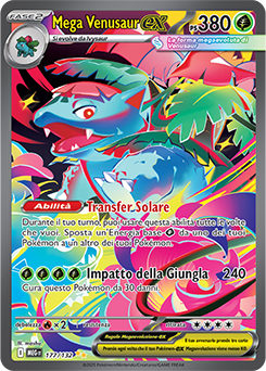 Mega Venusaur-ex 177/188 NM (ITA)