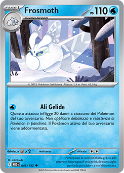 Frosmoth 043/188 Reverse NM (ITA)