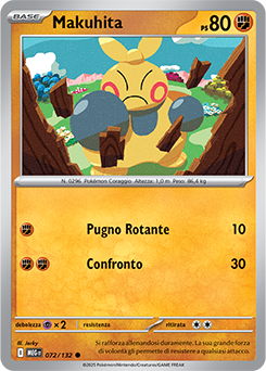 Makuhita 072/188 Reverse NM (ITA)