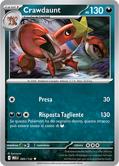 Crawdaunt 085/188 NM (ITA)
