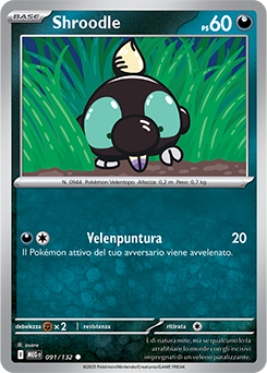 Shroodle 091/188 NM (ITA)