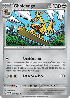 Gholdengo 099/188 Reverse NM (ITA)