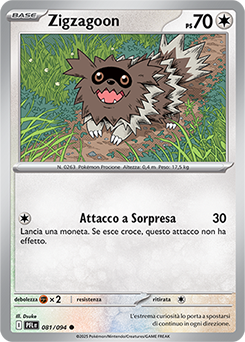 Zigzagoon 081/130 NM (ITA)
