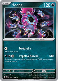 Hoopa 141/295 NM (ITA)
