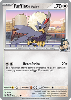 Rufflet di Ubaldo 173/295 Reverse Ball Pattern NM (ITA)