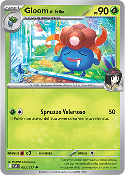 Gloom di Erika 002/295 Reverse Energy Pattern NM (ITA)