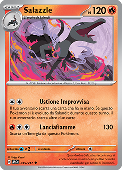 Salazzle 035/295 Reverse Energy Pattern NM (ITA)