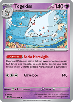 Togekiss 082/295 NM (ITA)