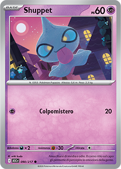 Shuppet 090/295 NM (ITA)