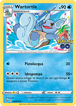 Wartortle 016/78 NM (ITA)