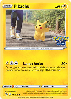 Pikachu 027/78 Reverse NM (ITA)