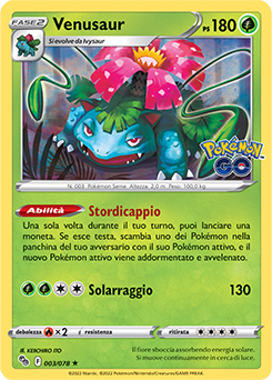 Venusaur 003/78 Holo NM (ITA)