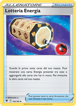 Lotteria Energia 140/189 NM (ITA)