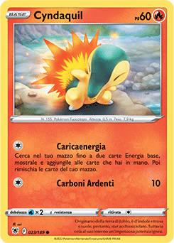 Cyndaquil 023/189 Reverse NM (ITA)