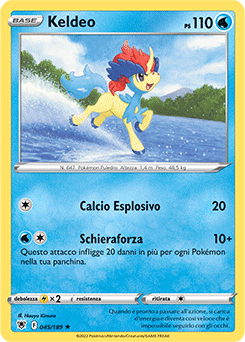 Keldeo 045/189 Reverse NM (ITA)