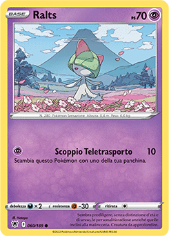 Ralts 060/189 Reverse NM (ITA)