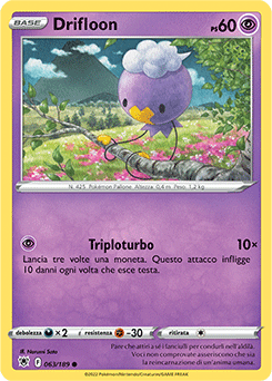 Drifloon 063/189 Reverse NM (ITA)