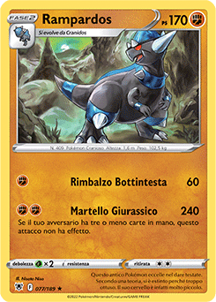 Rampardos 077/189 Holo NM (ITA)