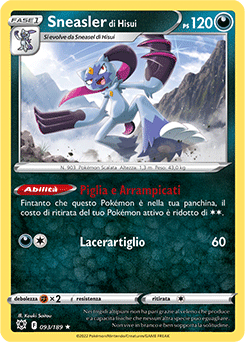 Sneasler di Hisui 093/189 Reverse NM (ITA)