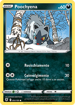 Poochyena 095/189 Reverse NM (ITA)