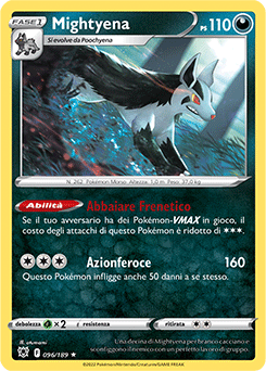 Mightyena 096/189 NM (ITA)