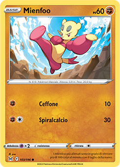 Mienfoo 103/196 NM (ITA)