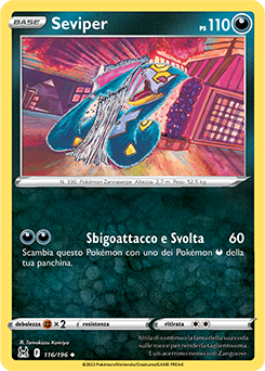 Seviper 116/196 Reverse NM (ITA)