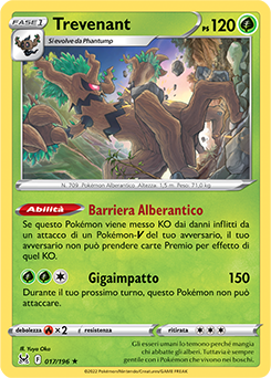 Trevenant 채 017/196 Reverse NM (ITA)