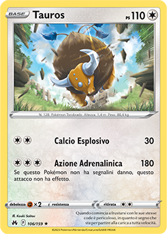 Tauros 106/159 Reverse NM (ITA)