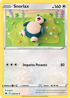 Snorlax 109/159 Reverse NM (ITA)