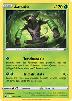 Zarude 016/159 Reverse NM (ITA)