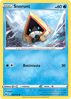 Snorunt 034/159 NM (ITA)