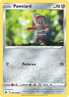 Pawniard 092/159 NM (ITA)