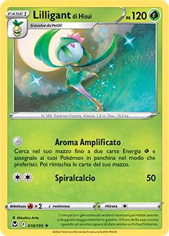Lilligant di Hisui 010/195 NM (ITA)