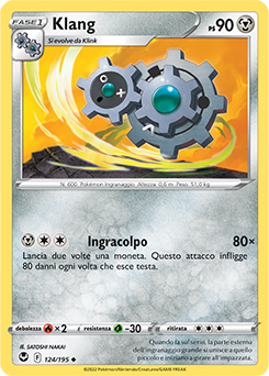 Klang 124/195 Reverse NM (ITA)